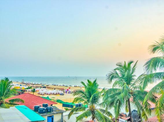 Sky Beach View GOA Luaran gambar